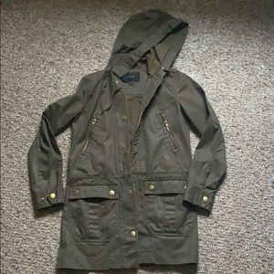 Hunter Green J.Crew Utility Jacket